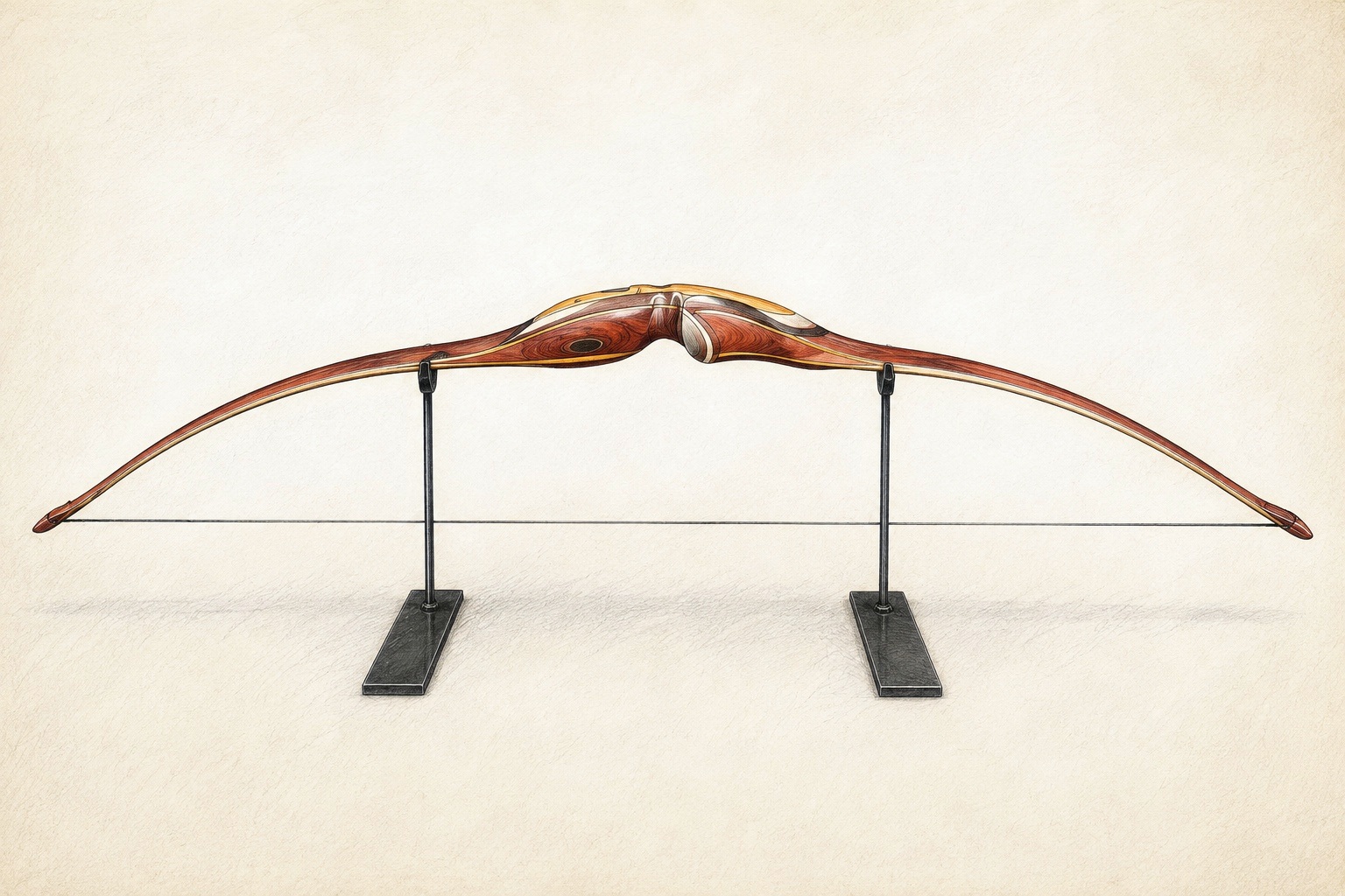Artemis handcrafted traditional bow