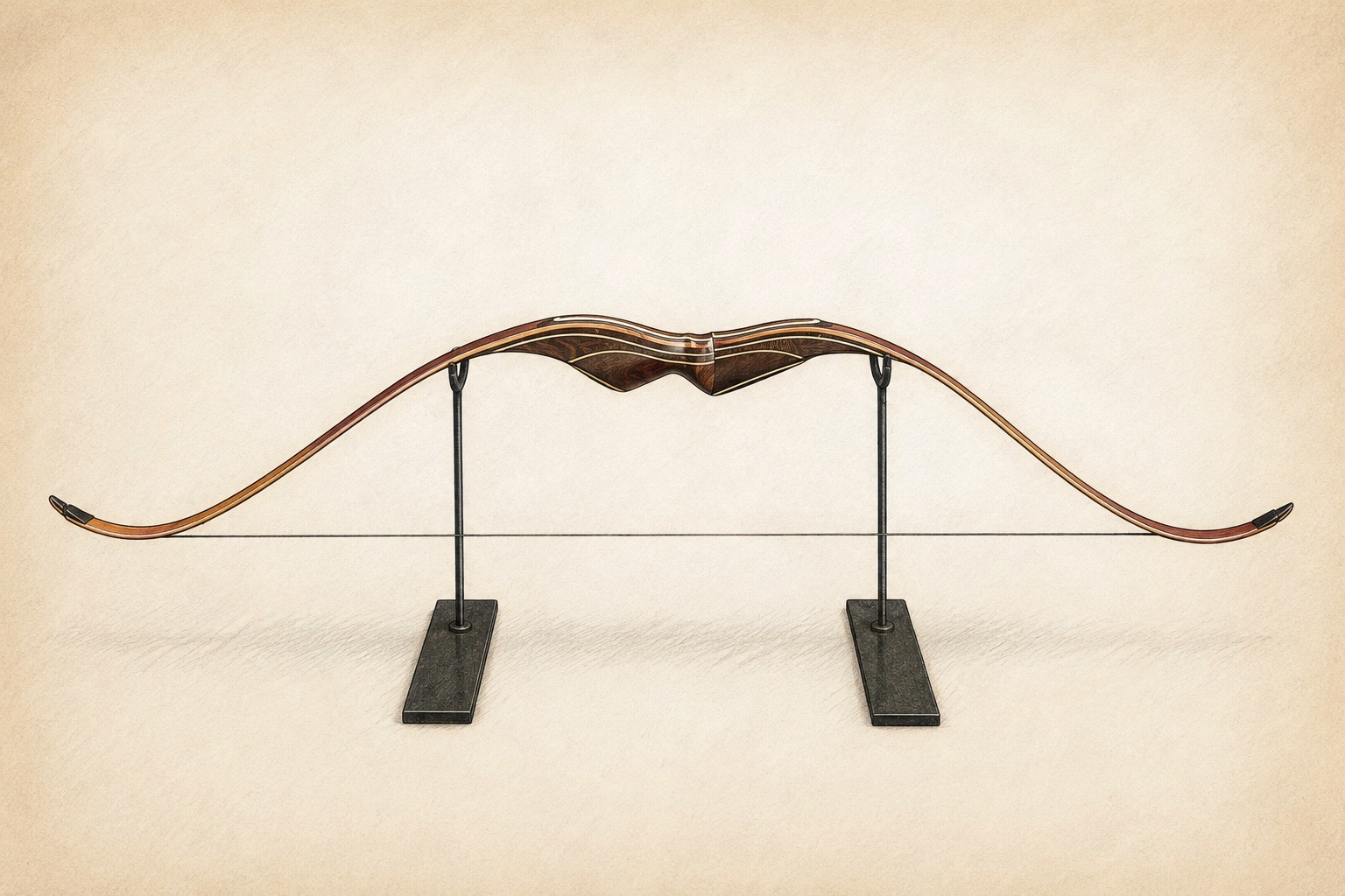 Eos handcrafted traditional bow