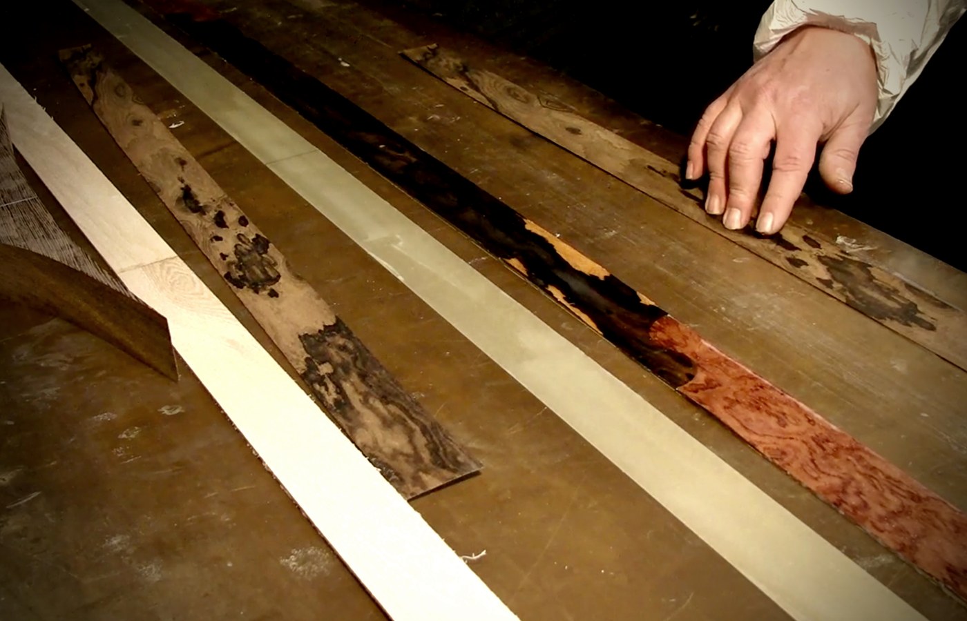 Selected woods and laminations